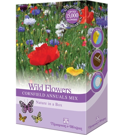 Scatter Garden Wild Flowers Cornfield Annuals Mix
