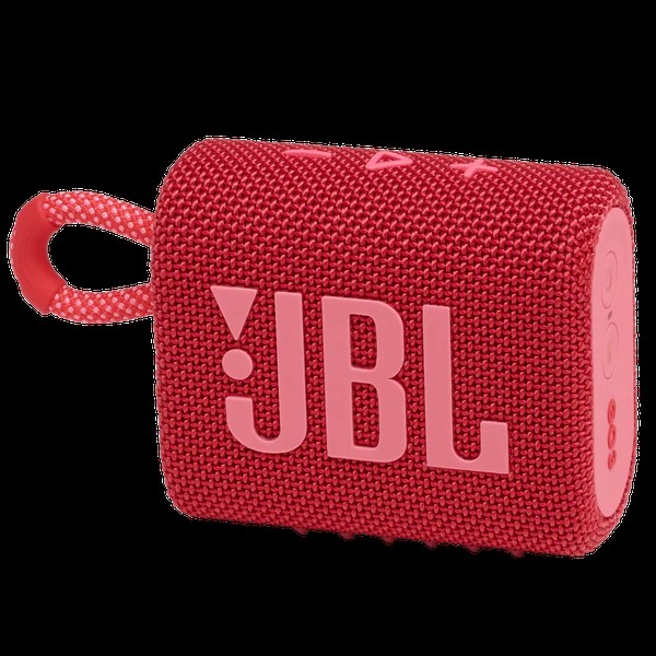 JBL Go 3 Portable Waterproof Speaker Red