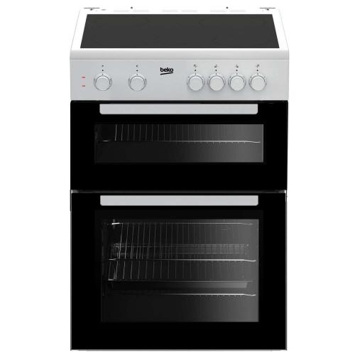 Beko 60Cm Electric Twin Cavity Oven White
