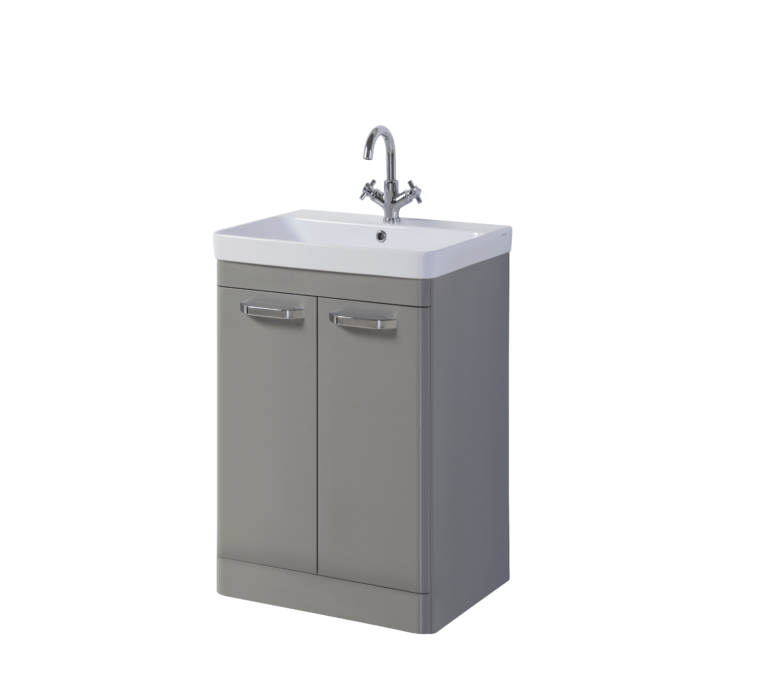 Milan 500mm Floor Standing Unit & Basin Stone