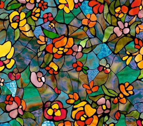 3460431 Dc Fix Self Adhesive 2mx45cm Stained Glass