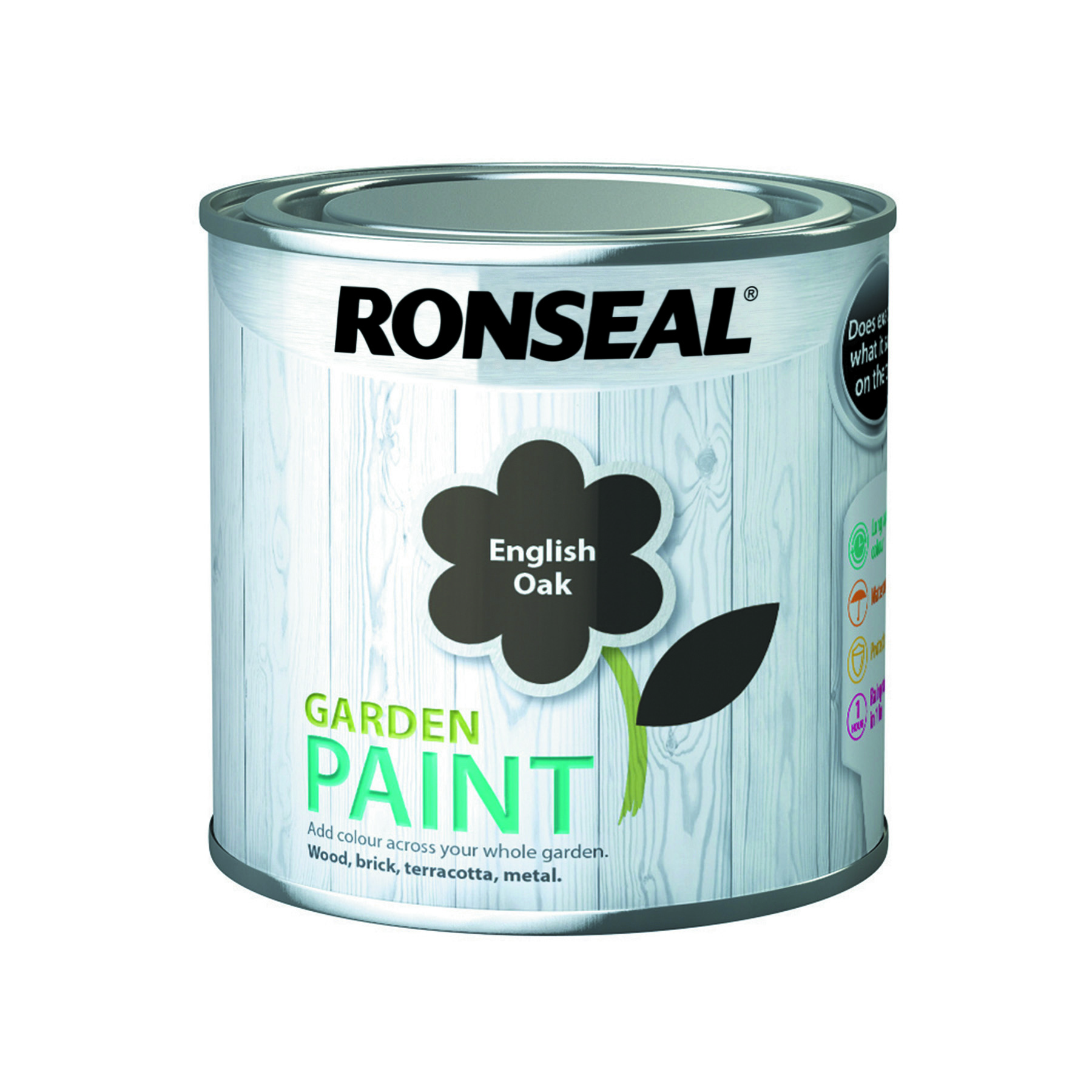 Ronseal Garden Paints English Oak 250Ml
