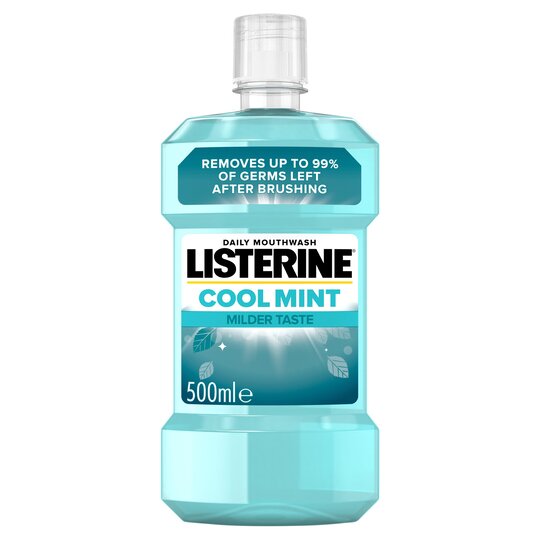 Listerine Zero Coolmint Mouthwash Mild 500Ml
