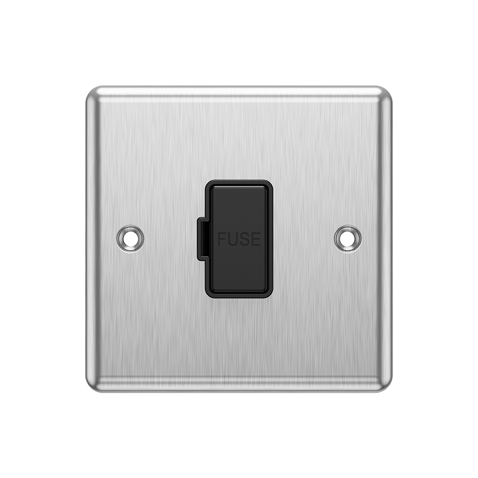 1-gang-fused-spur-unit-brushed-chrome-black-insert