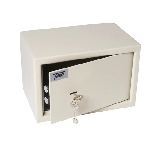 Tessi Safe Key Locking Safe, 150 X 200 X 200mm