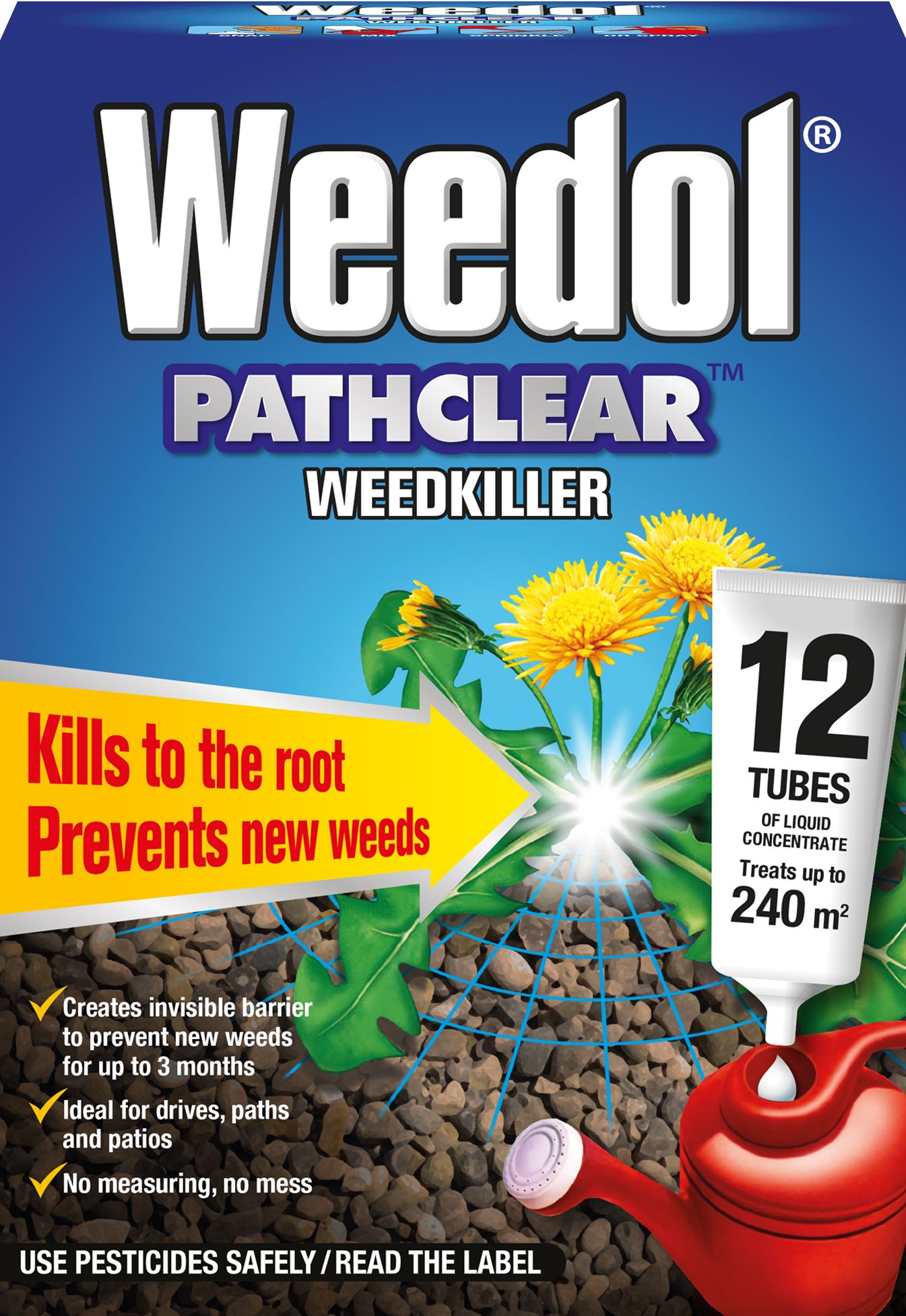 Weedol Pathclear Weedkiller Tubes 12S