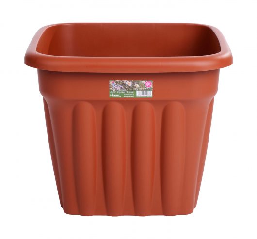 Vista 33Cm Square Planter Terracotta