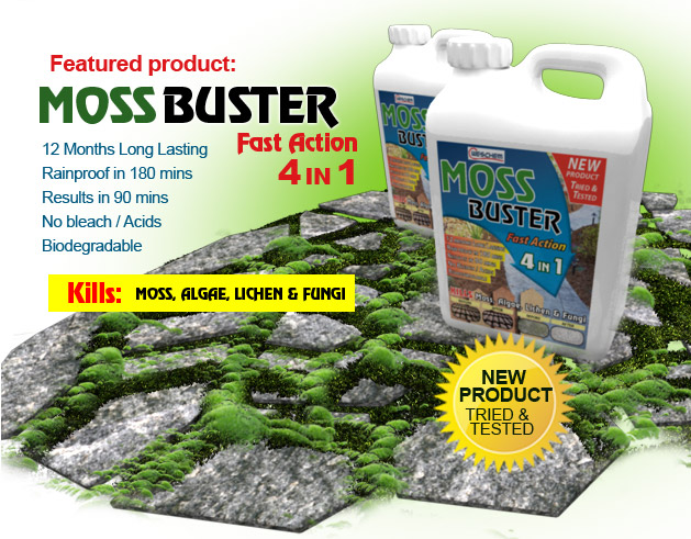 Lawn Buster Kills Moss And Feeds 1L