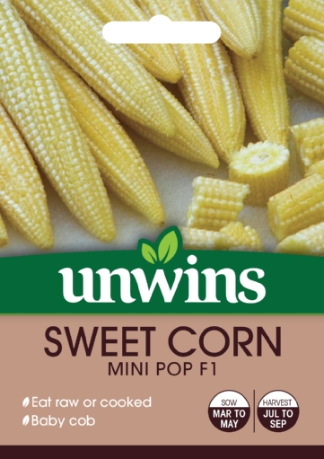 Unwins Sweetcorn Mini Pop