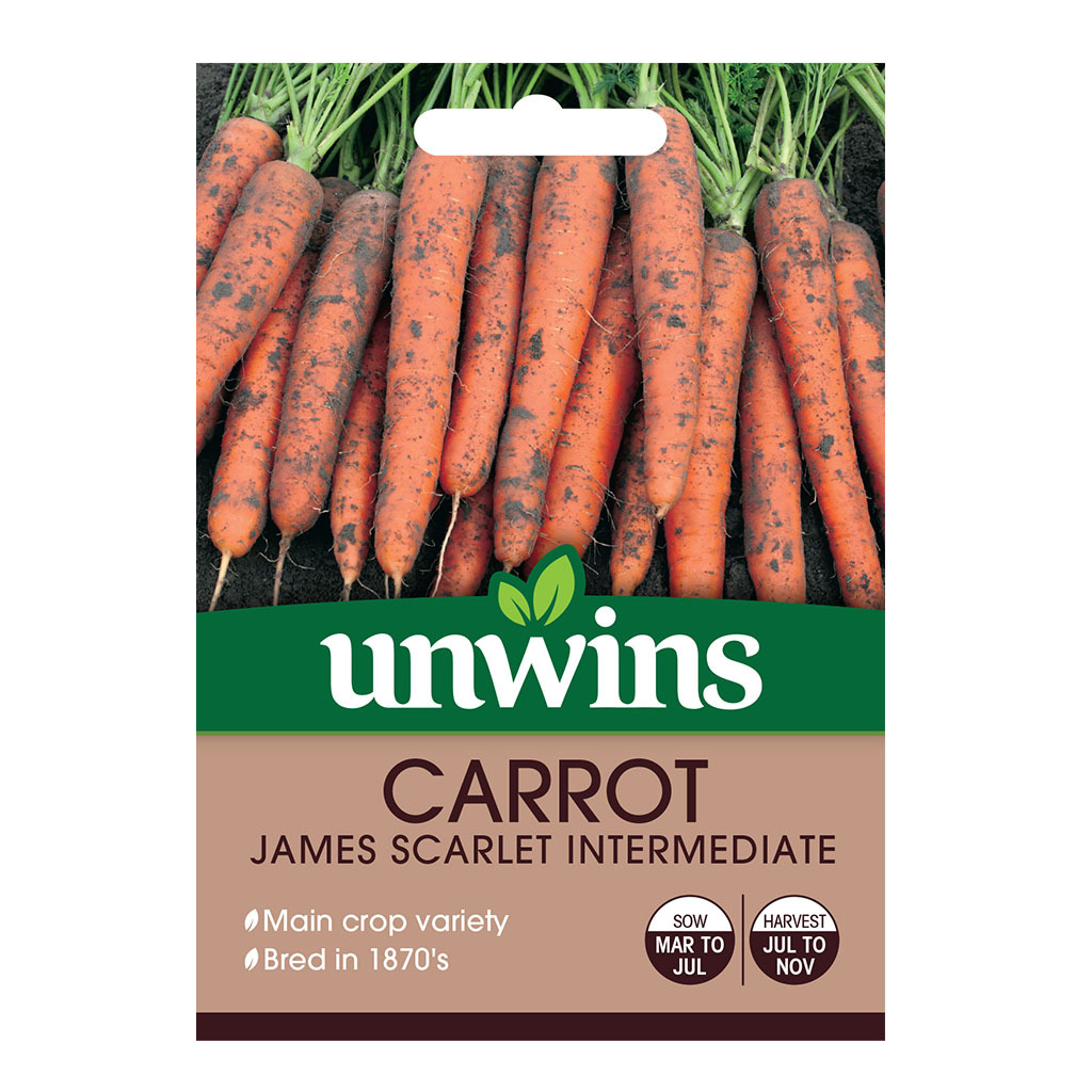 Unwins Carrot James Scarlet Intermediate