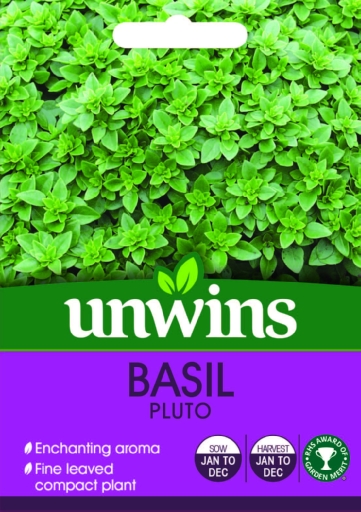 Unwins Herb Basil Pluto