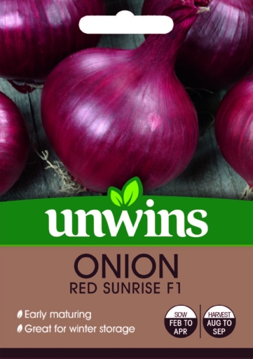 Unwins Onion Red Sunrise F1