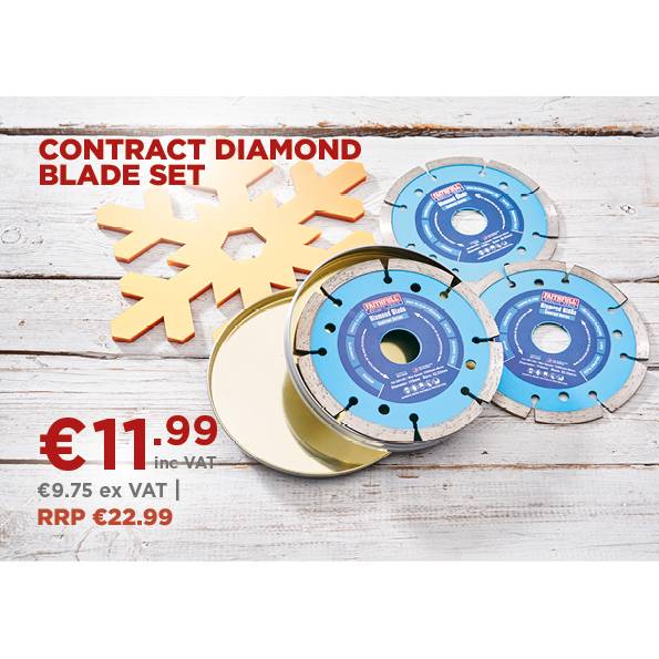 Fai/Full 3Pc Diamond Blade Set In Tin (Faidbset3C)