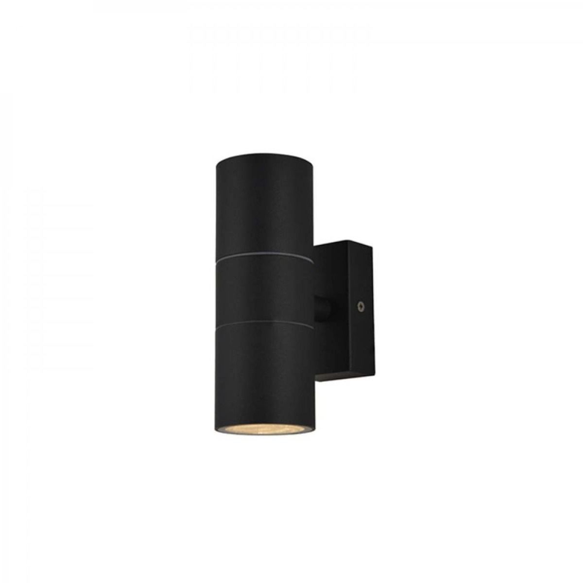 Leto Black Up/Down Wall Light