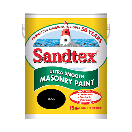 Sandtex Smooth Masonry Black 10L