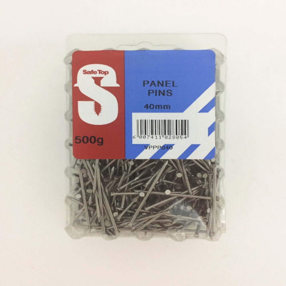40mm panel pins 500g box