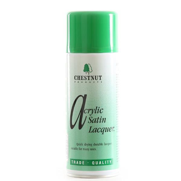 acrylic satin lacquer 400mls spray