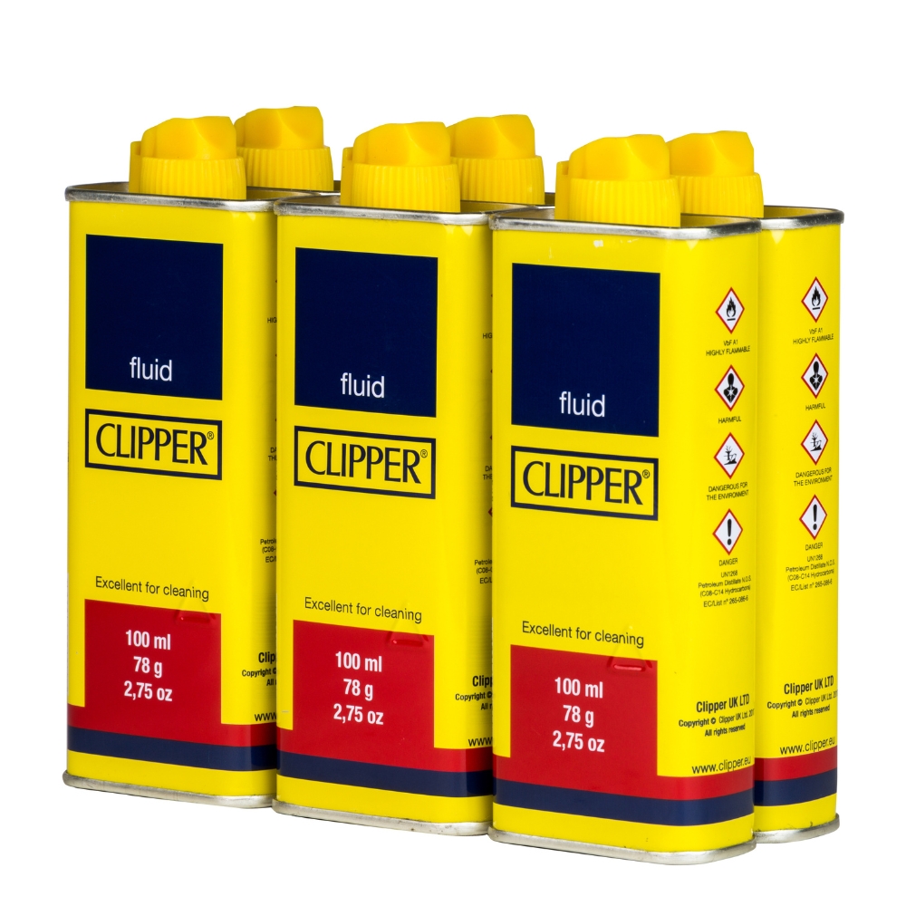 Clipper Lighter Fluid 6x100ml