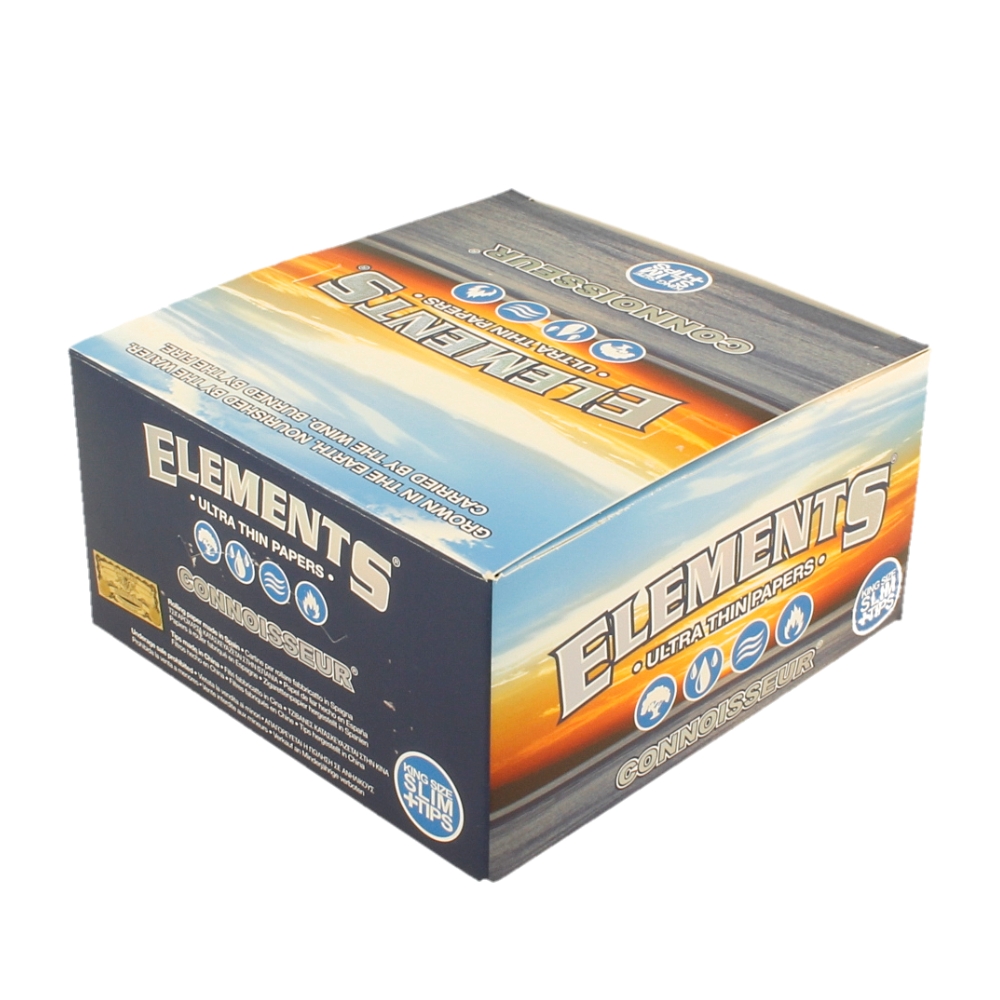 Elements Connoisseur King Slim & Tips 24s