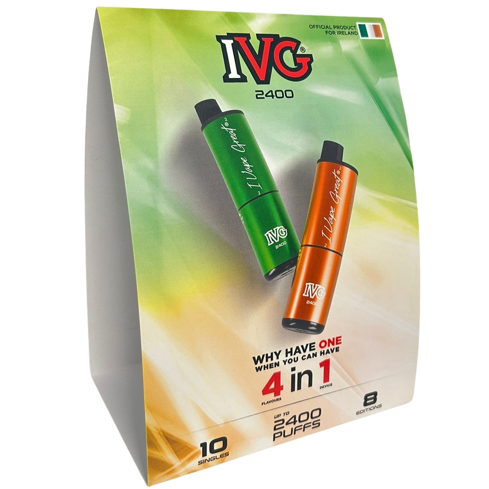 IVG 2400 Flavour Card A5