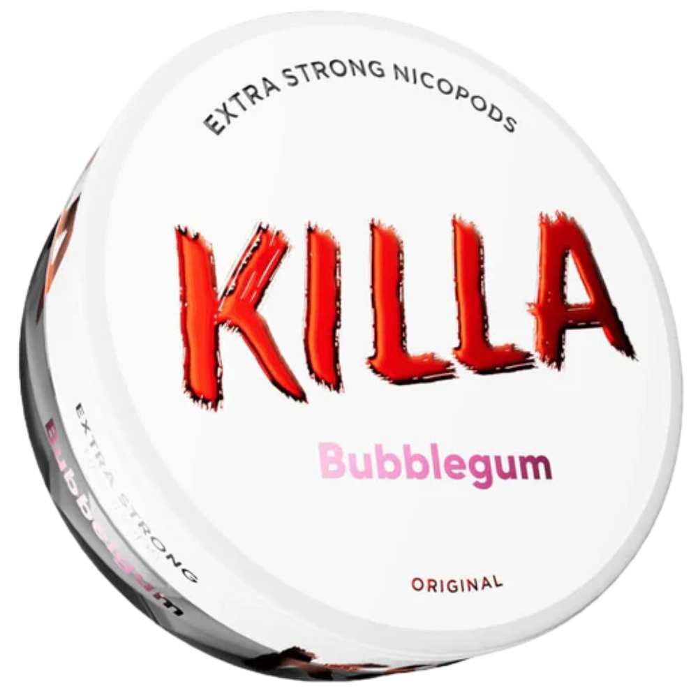 Killa Nicotine Pouches Bubblegum 16mg