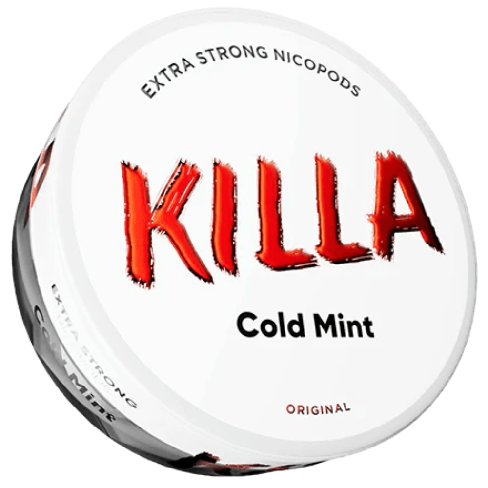Killa Nicotine Pouches Cold Mint 16mg