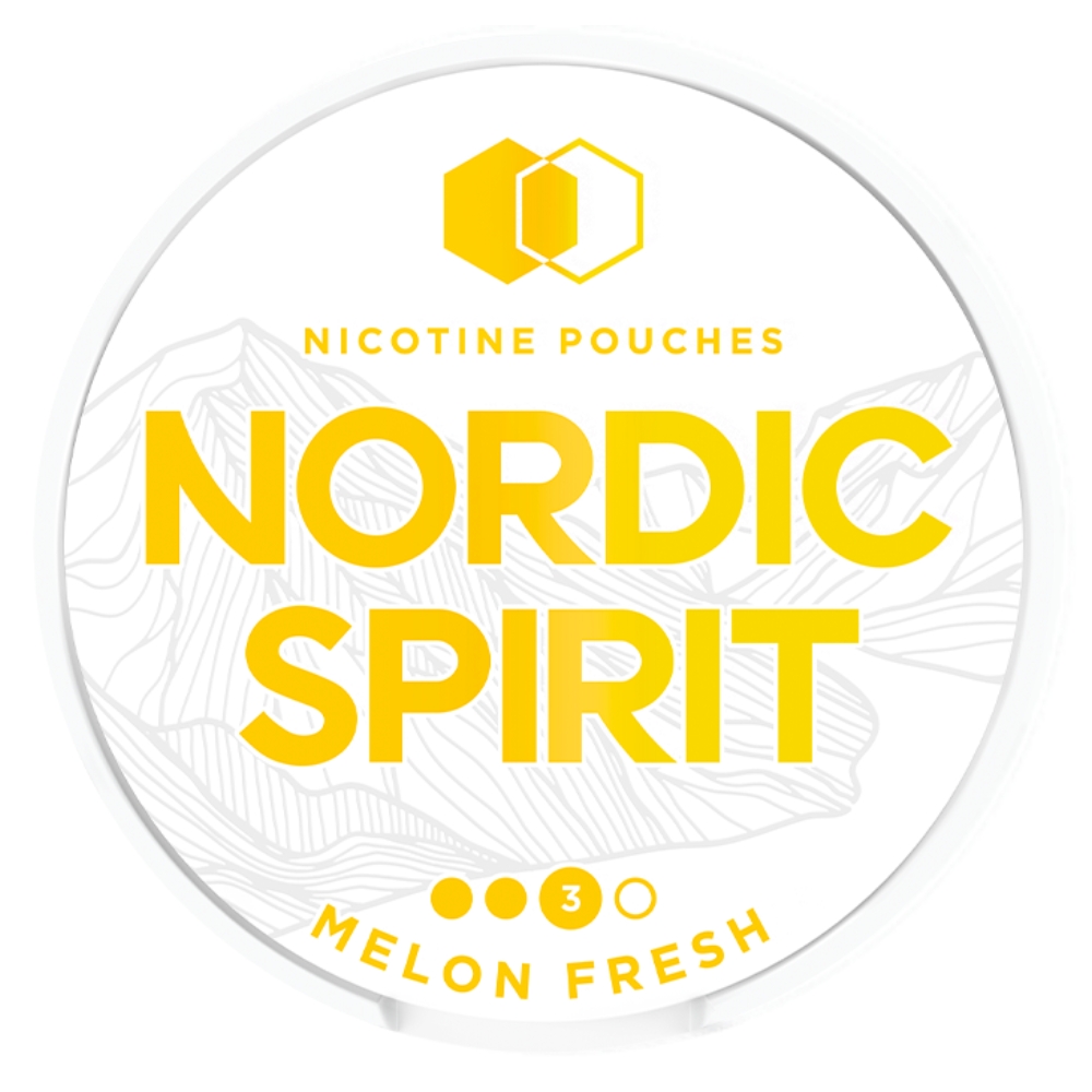 Nordic Spirit Nicotine Pouches Melon Fresh Strong