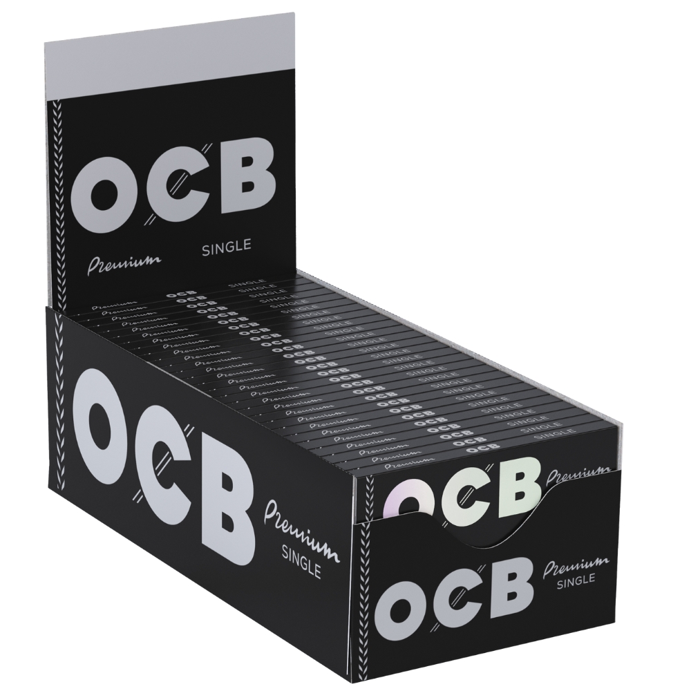 OCB Black Premium Regular Rolling Papers