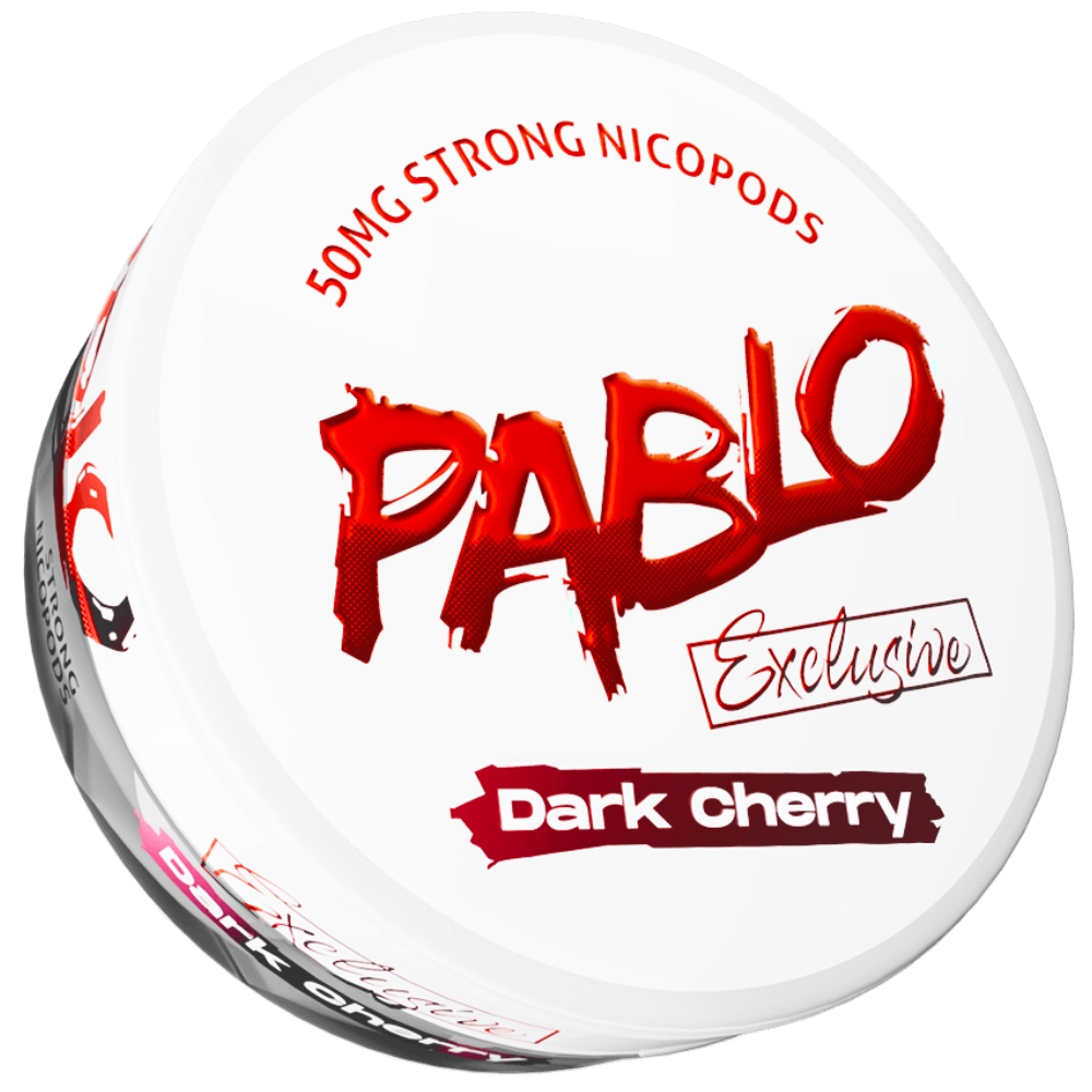 Pablo Exclusive Nicotine Pouches Dark Cherry 50mg