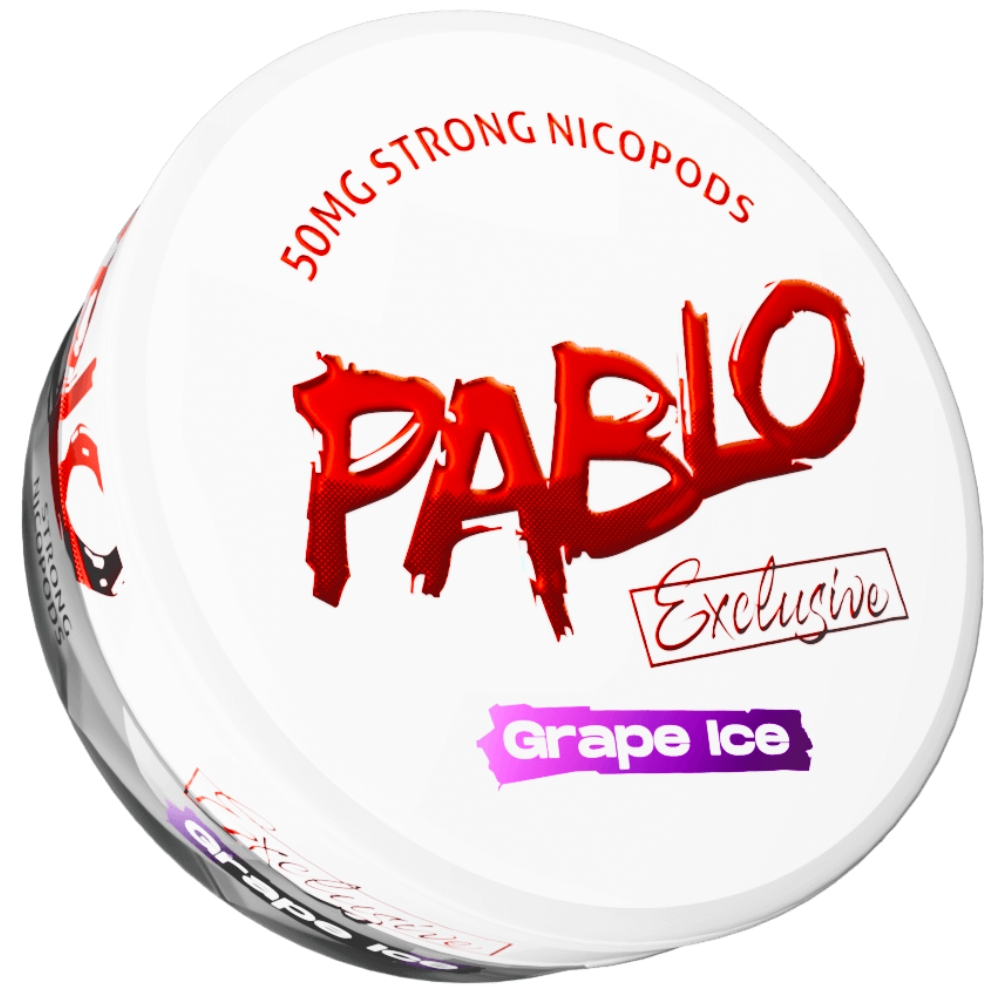 Pablo Exclusive Nicotine Pouches Grape Ice 50mg