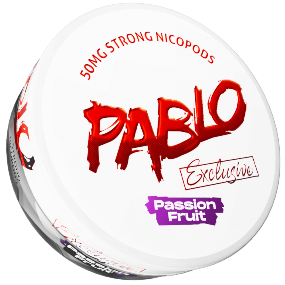 Pablo Exclusive Nicotine Pouches Passion Fruit 50mg
