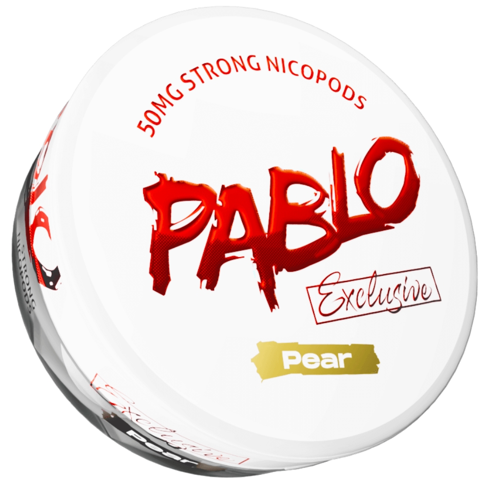 Pablo Exclusive Nicotine Pouches Pear 50mg