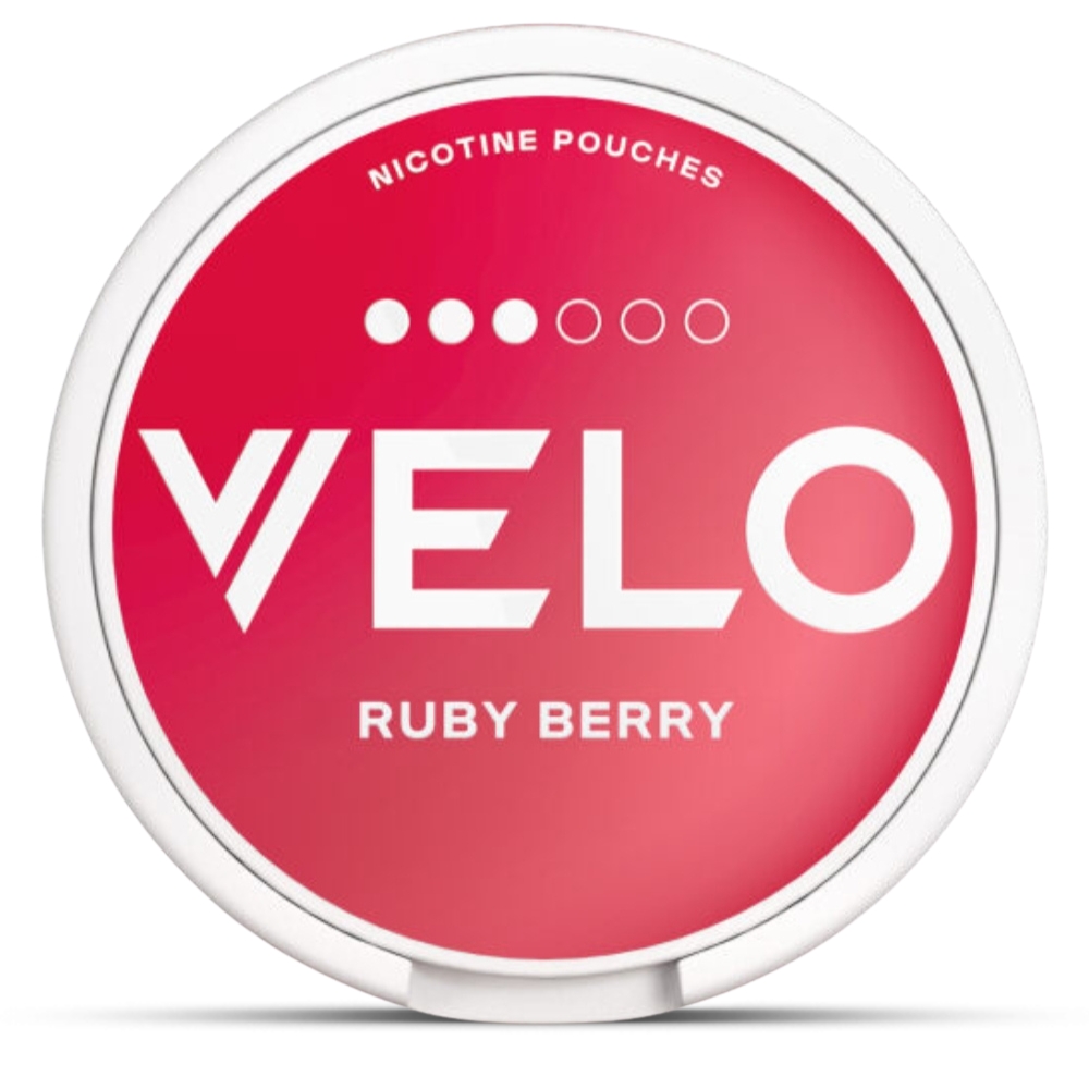 Velo Nicotine Pouches Ruby Berry 10mg