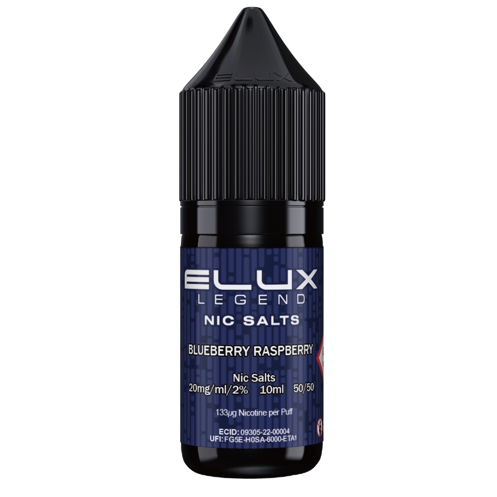 Elux Legend Blueberry Raspberry 10mg Nic Salts