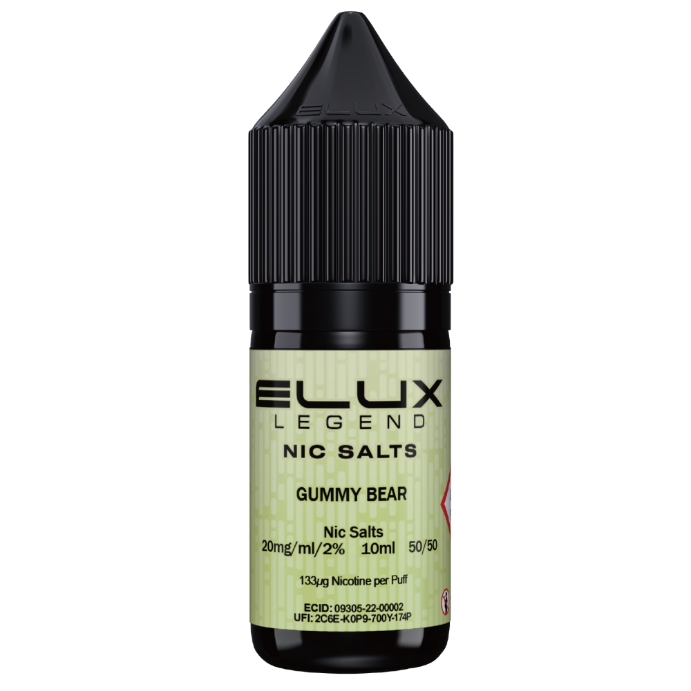 Elux Legend Gummy Bear 20mg Nic Salts