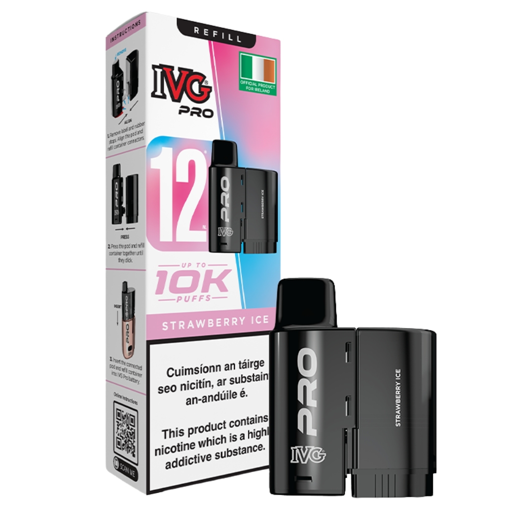 IVG Pro Strawberry Ice Refill