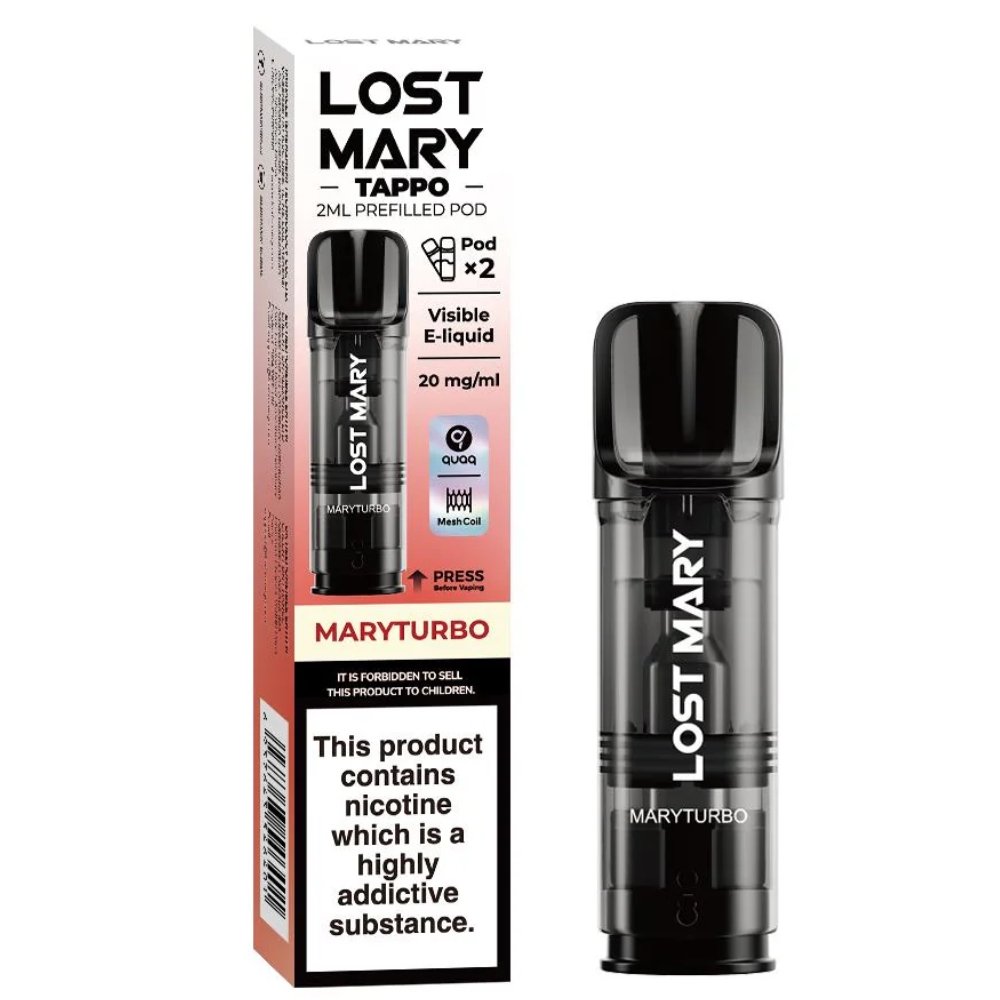 Lost Mary Tappo 2ml Prefilled Pod Mary Turbo
