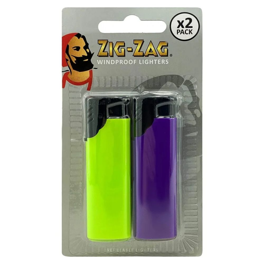 Zig Zag 2-pack Windproof Lighter