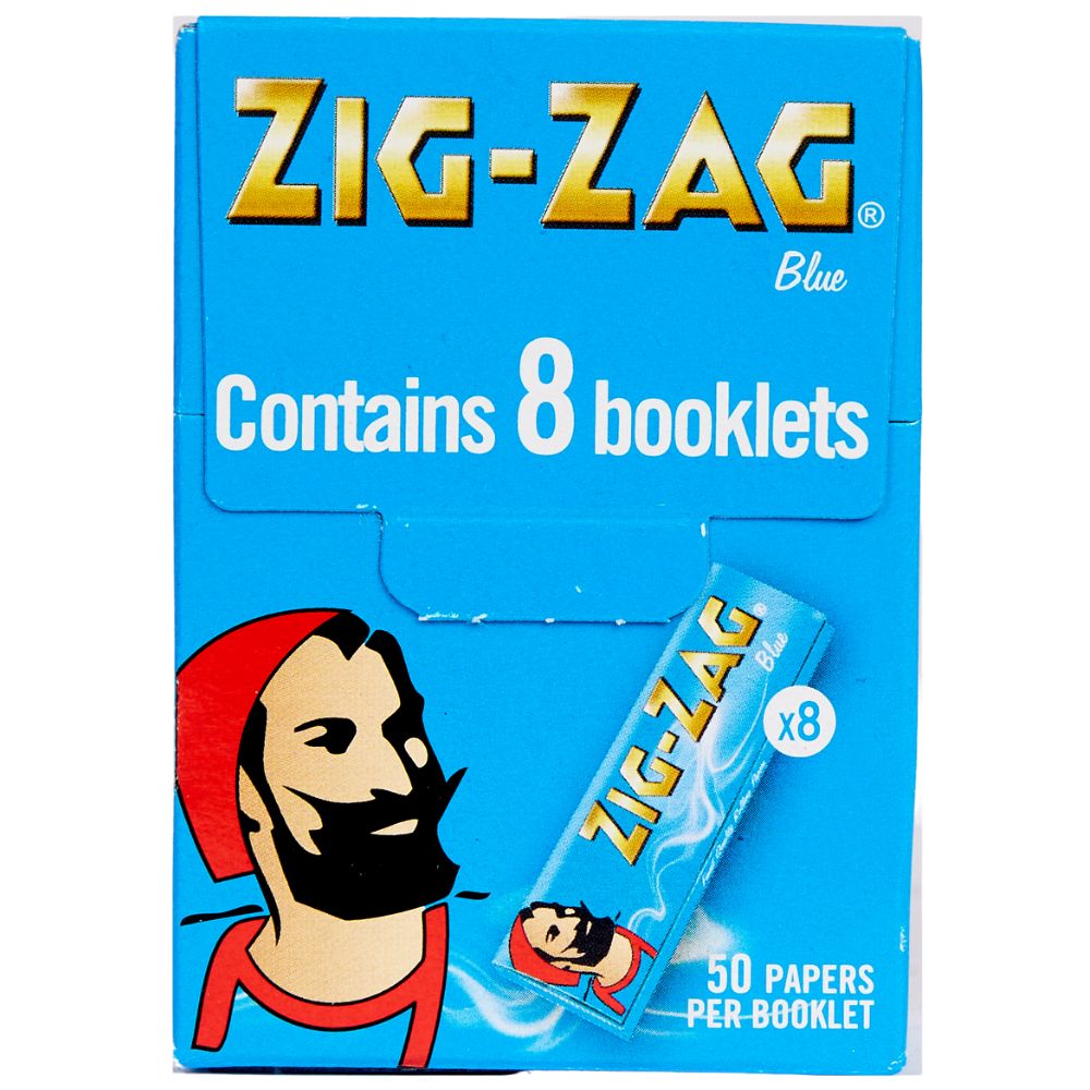 Zig Zag Blue Multipack Rolling Papers 8's