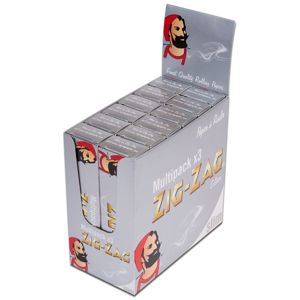 Zig Zag Silver King Size Multipack Rolling Papers