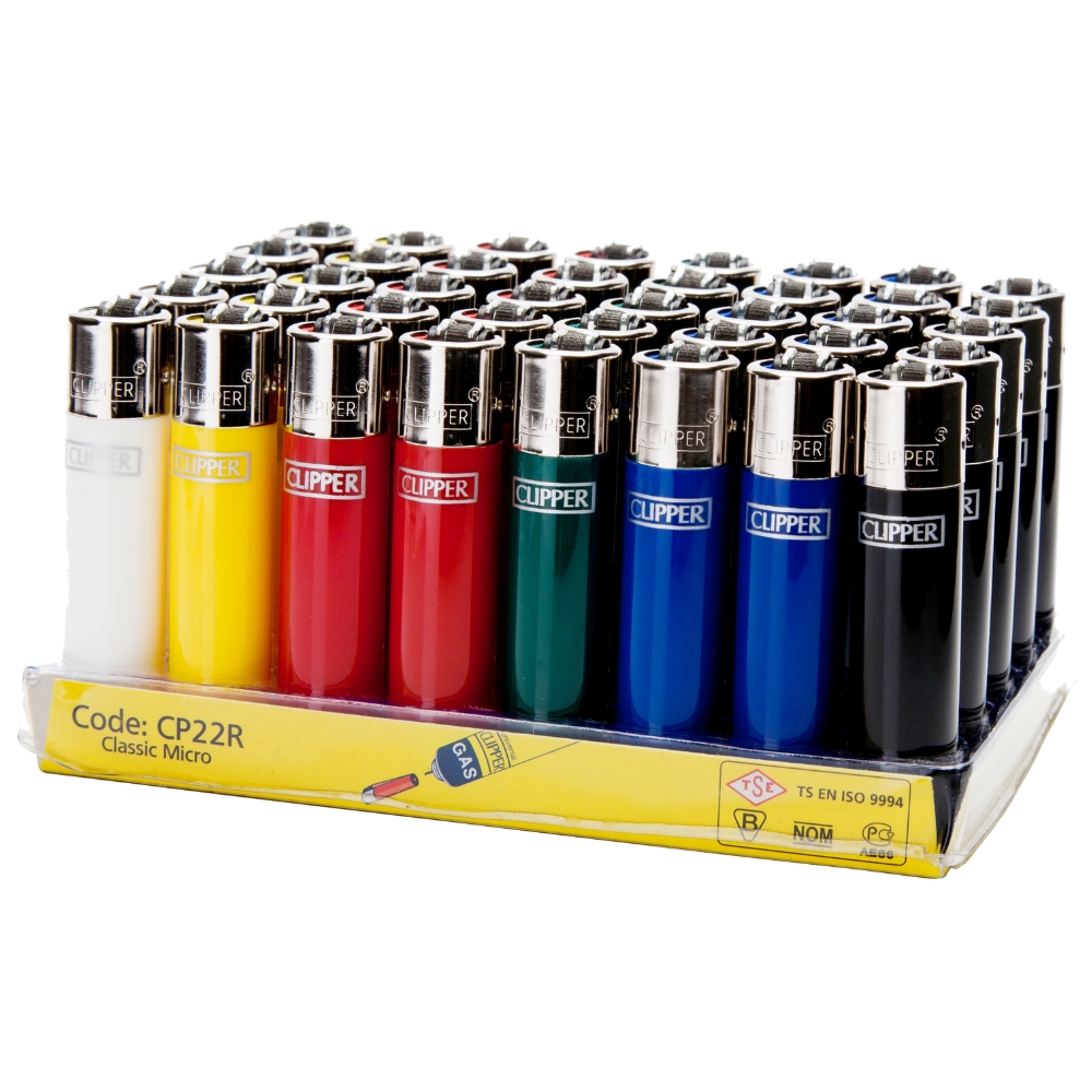 Clipper Lighter CP11 - Solid Colour