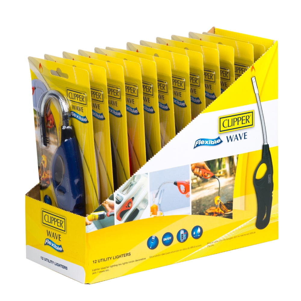 Clipper Wave Wind-Resistant Lighter