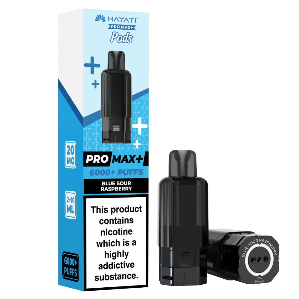 Hayati Pro Max Plus Pods Blue Sour Raspberry
