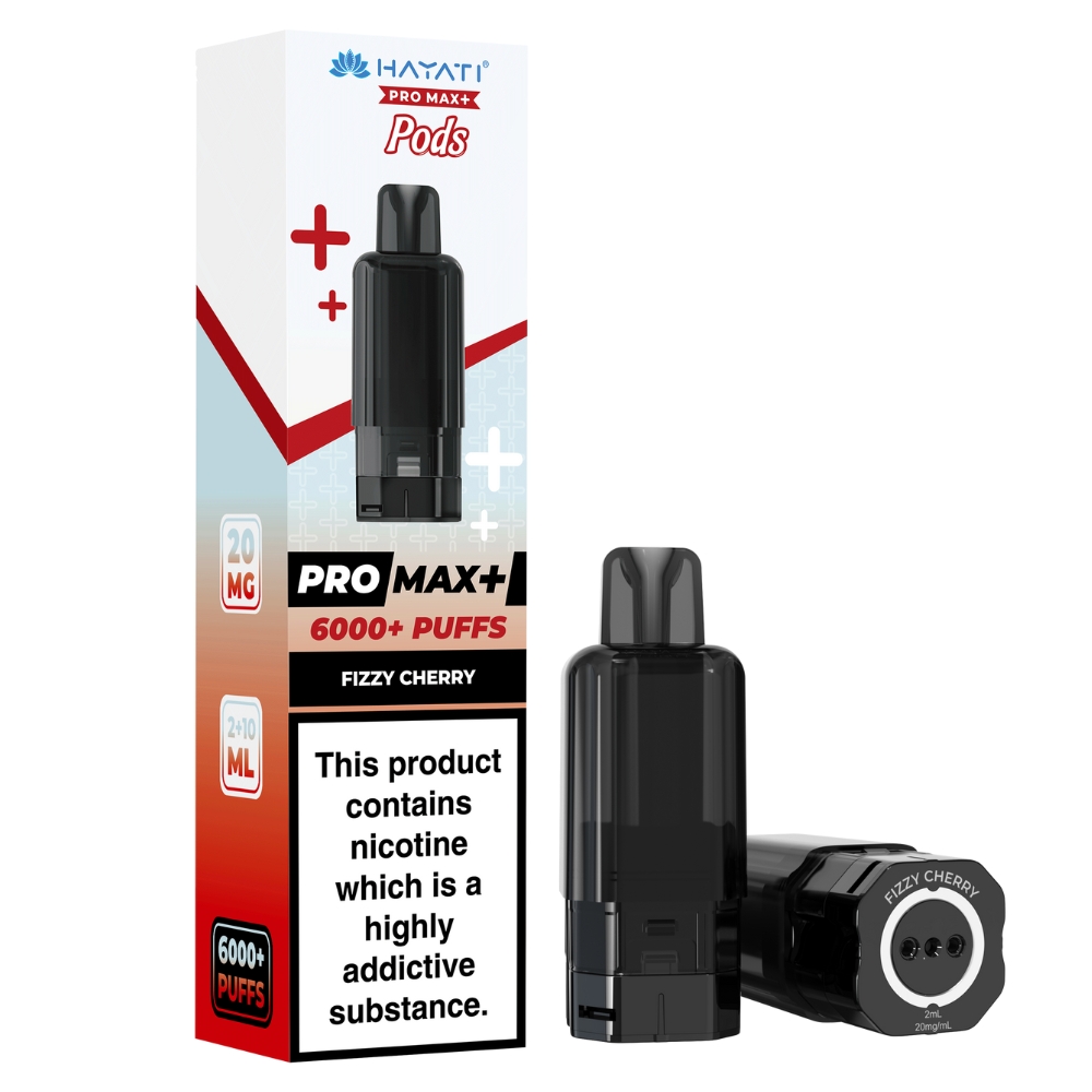 Hayati Pro Max Plus Pods Fizzy Cherry