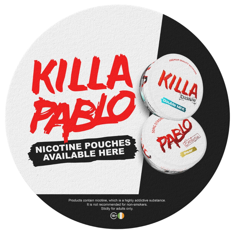 Killa & Pablo Window Decal