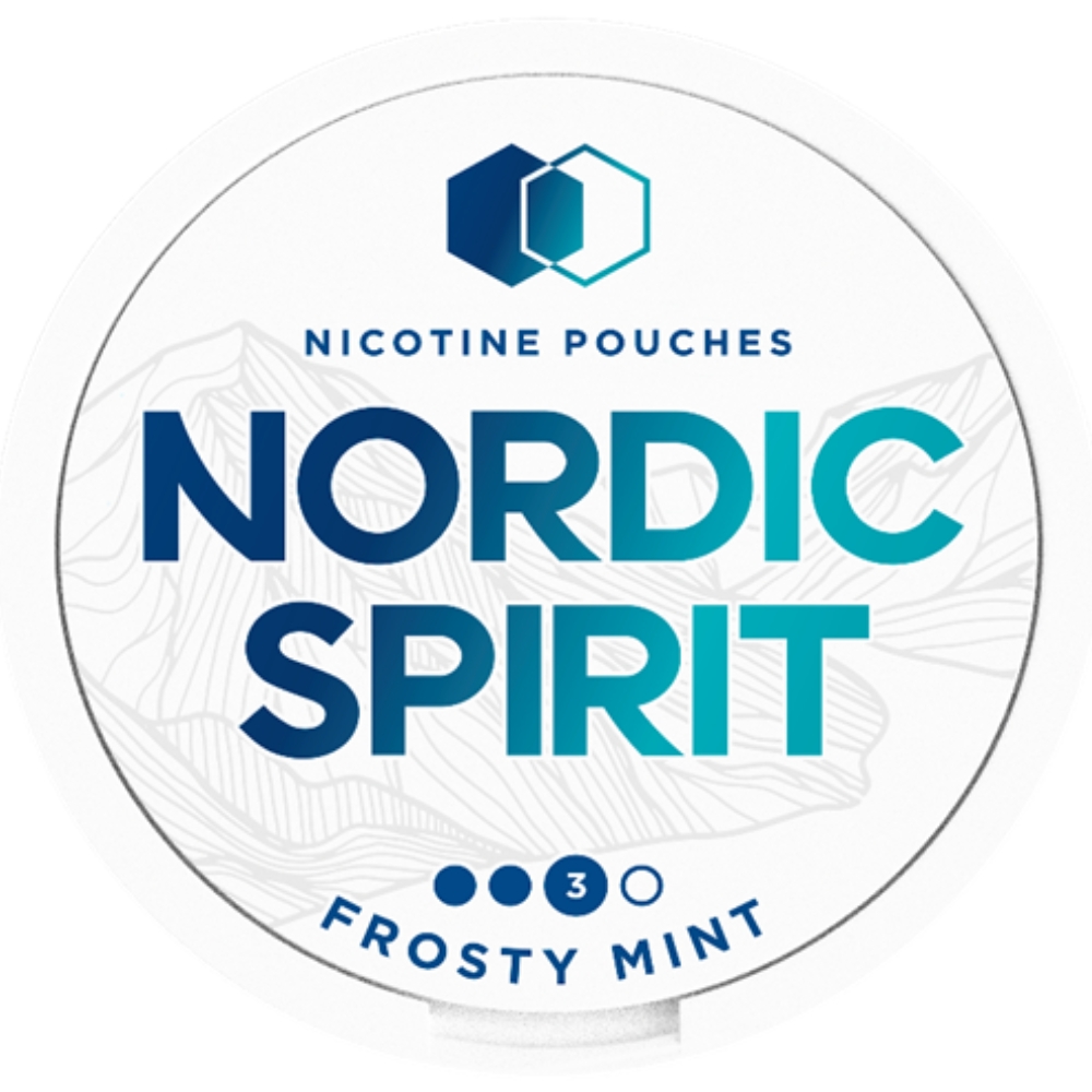 Nordic Spirit Nicotine Pouch Frosty Mint - Strong