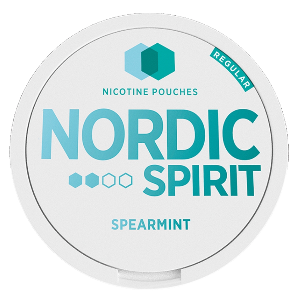 Nordic Spirit Nicotine Pouch Spearmint - Regular