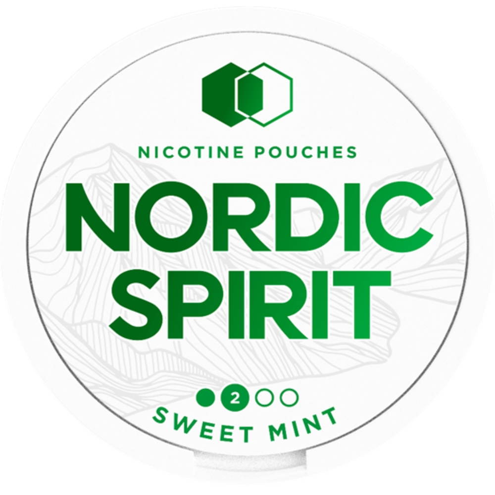 Nordic Spirit Nicotine Pouch Sweet Mint - Regular