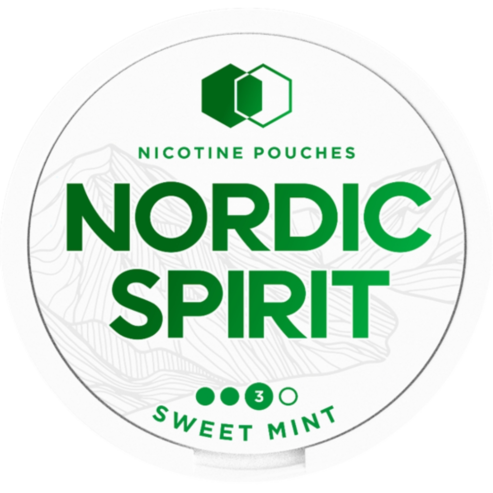 Nordic Spirit Nicotine Pouch Sweet Mint - Strong