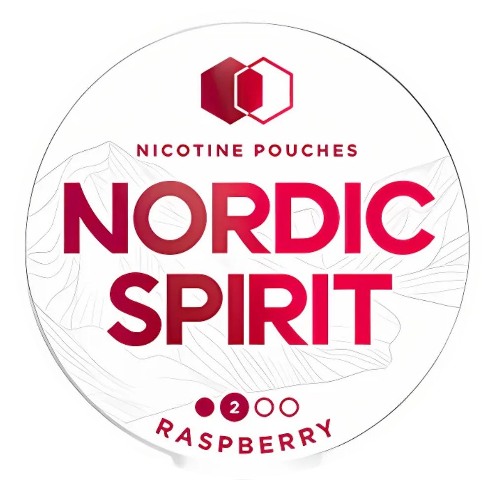 Nordic Spirit Nicotine Pouch Raspberry - Regular